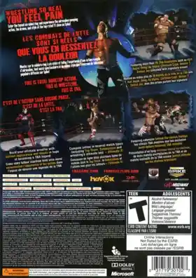 TNA iMPACT (USA) box cover back